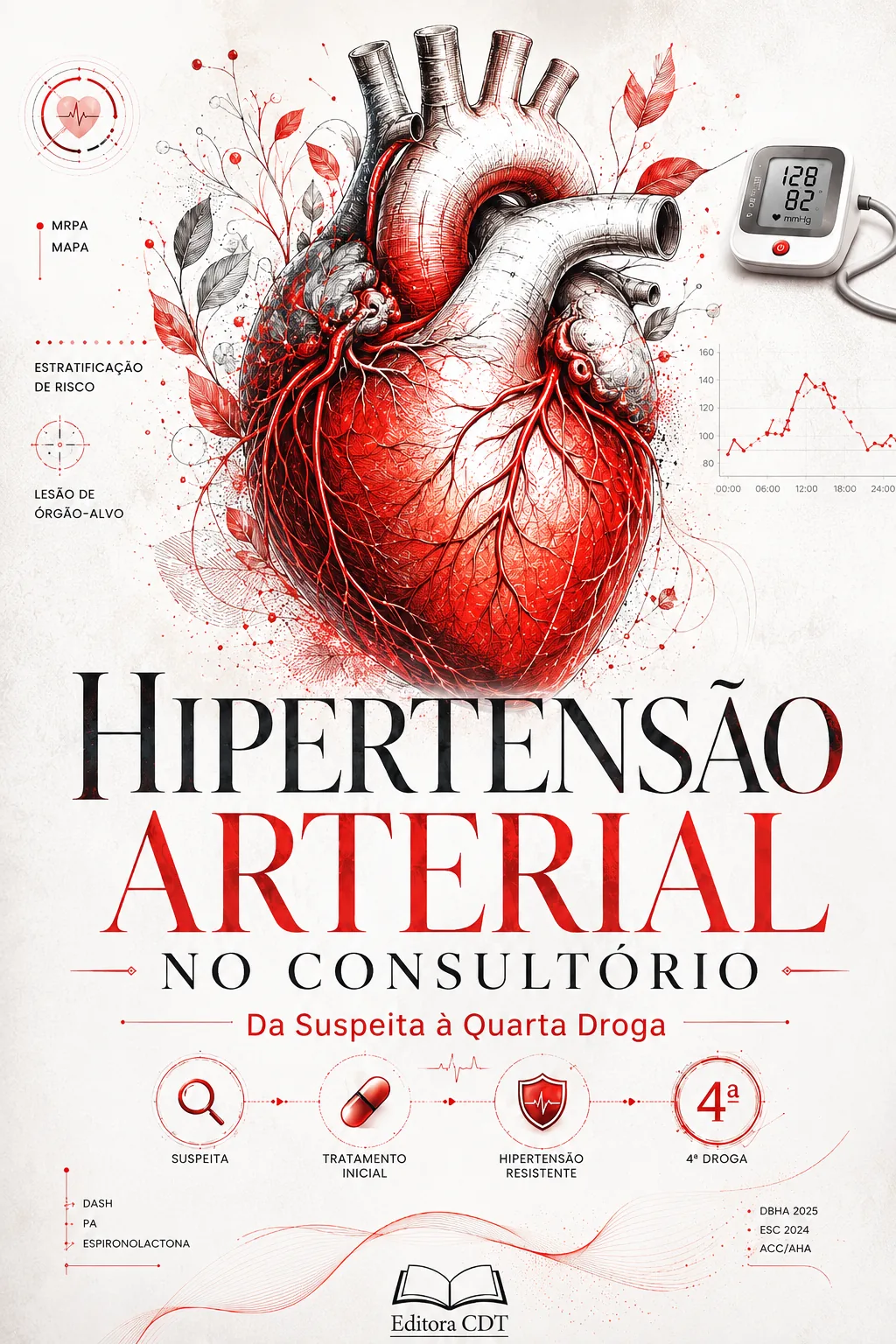 Hipertensão arterial no consultório: da suspeita à quarta droga