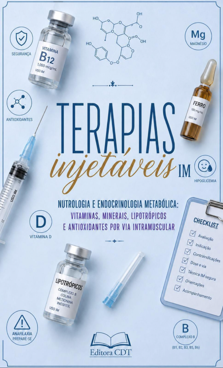 Terapias injetáveis IM — nutrologia e endocrinologia metabólica